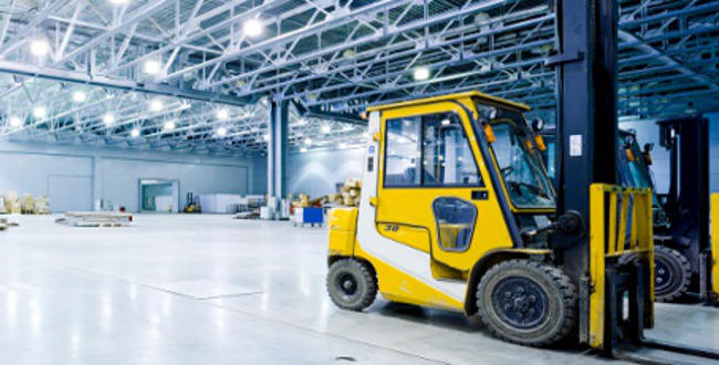 Professional forklift services at Southeast Forklifts Houston warehouse